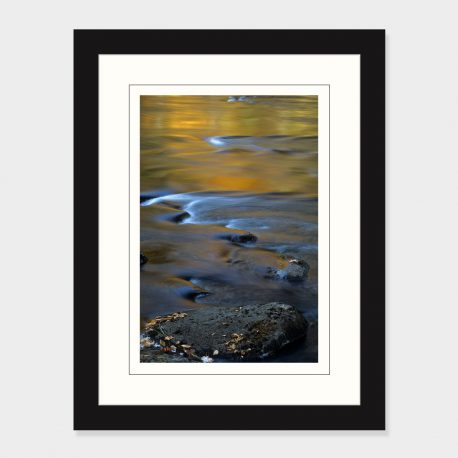 Fall-Reflections-Schroon-River-Framed