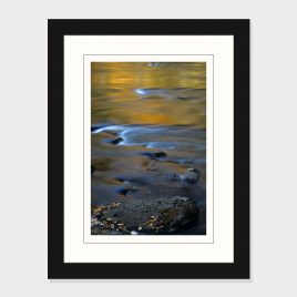 Fall Reflections in Schroon River – Print