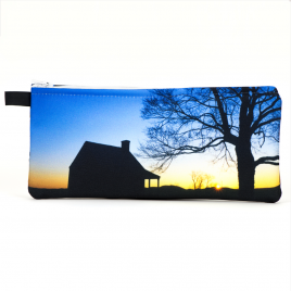 Zippered Bag: Farmhouse Silhouette